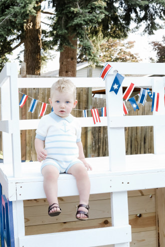 Nautical Birthday Party Decor, Nautical First Birthday Cupcake