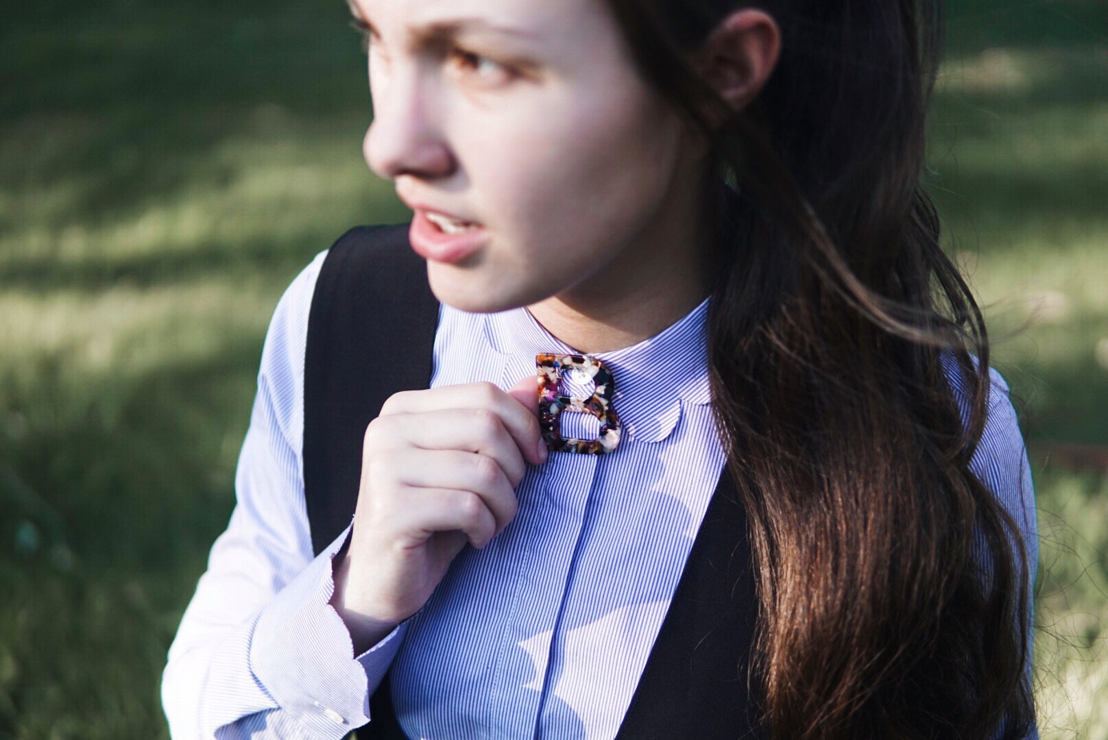 Overall Dresses + Scalloped Edges 