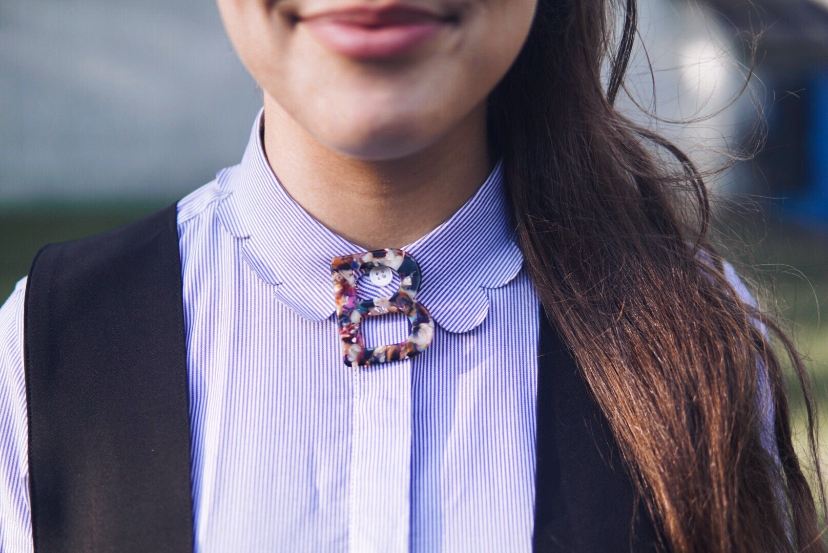 Overall Dresses + Scalloped Edges 