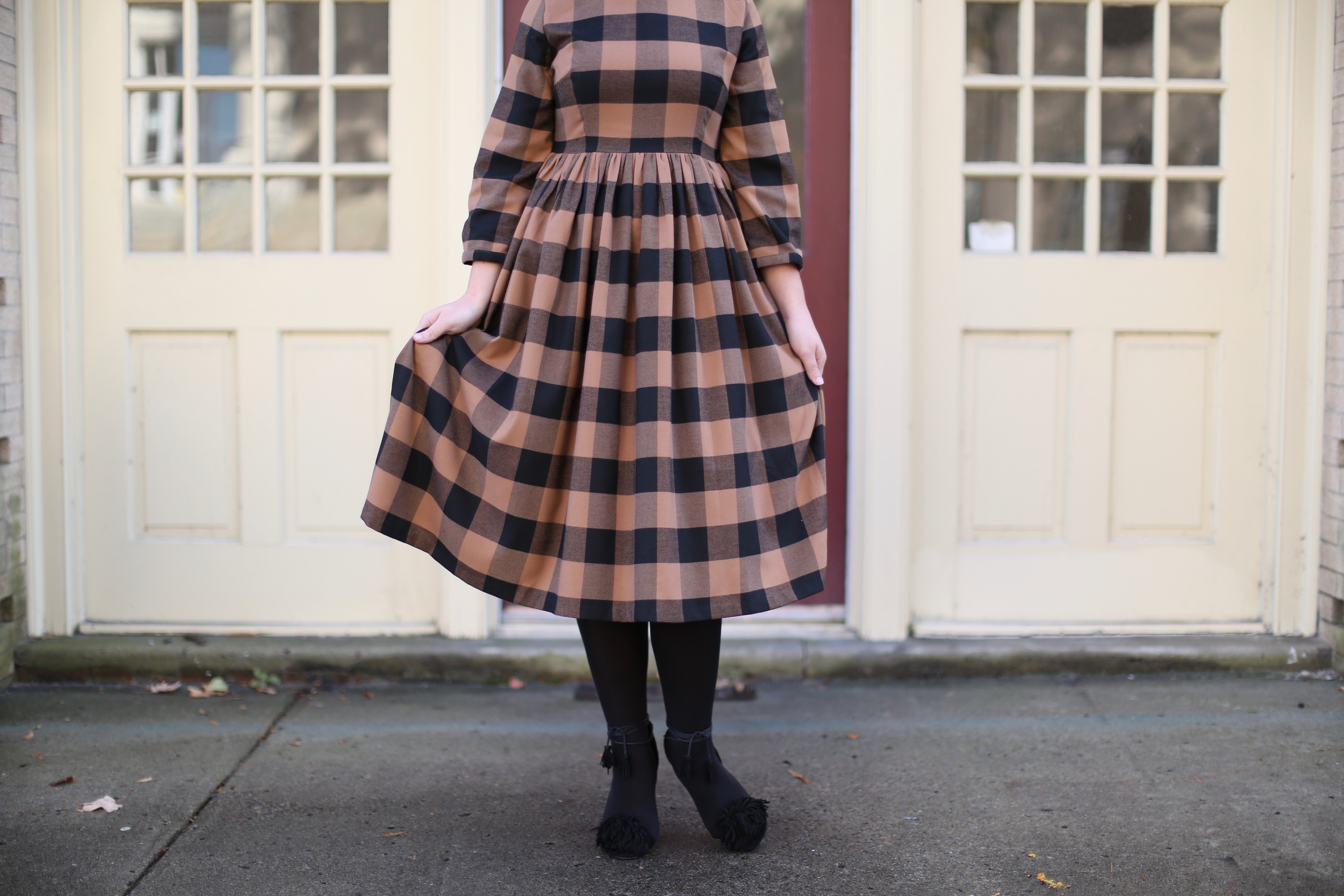 A Picture-Perfect Winter Dress