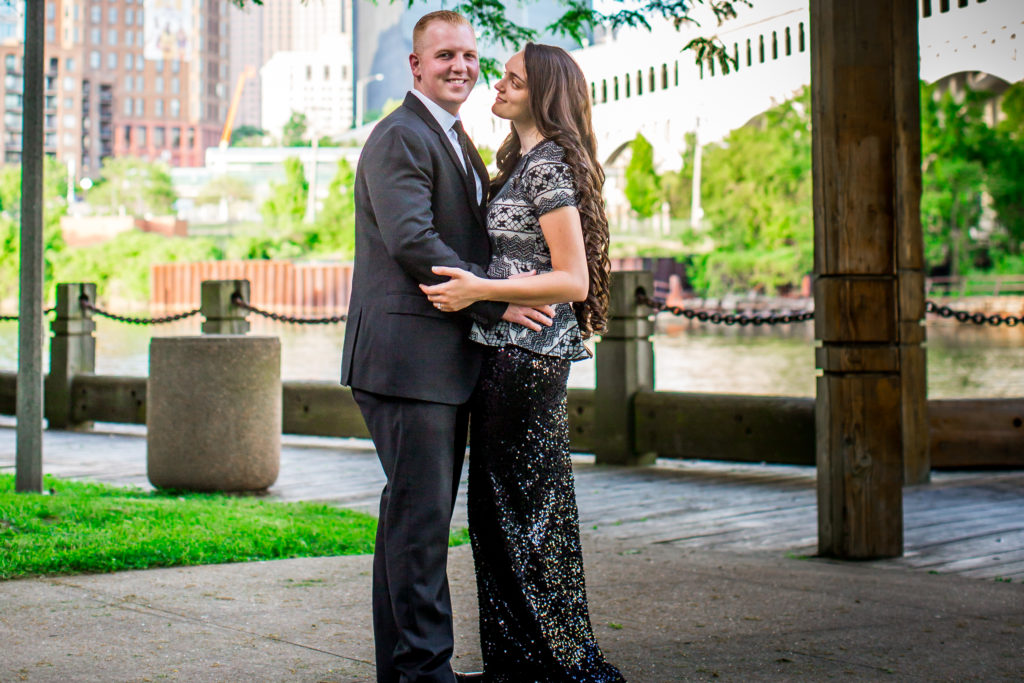 Mackenzie & Austin's Cleveland Engagement Photo Shoot | K Dawn Photography