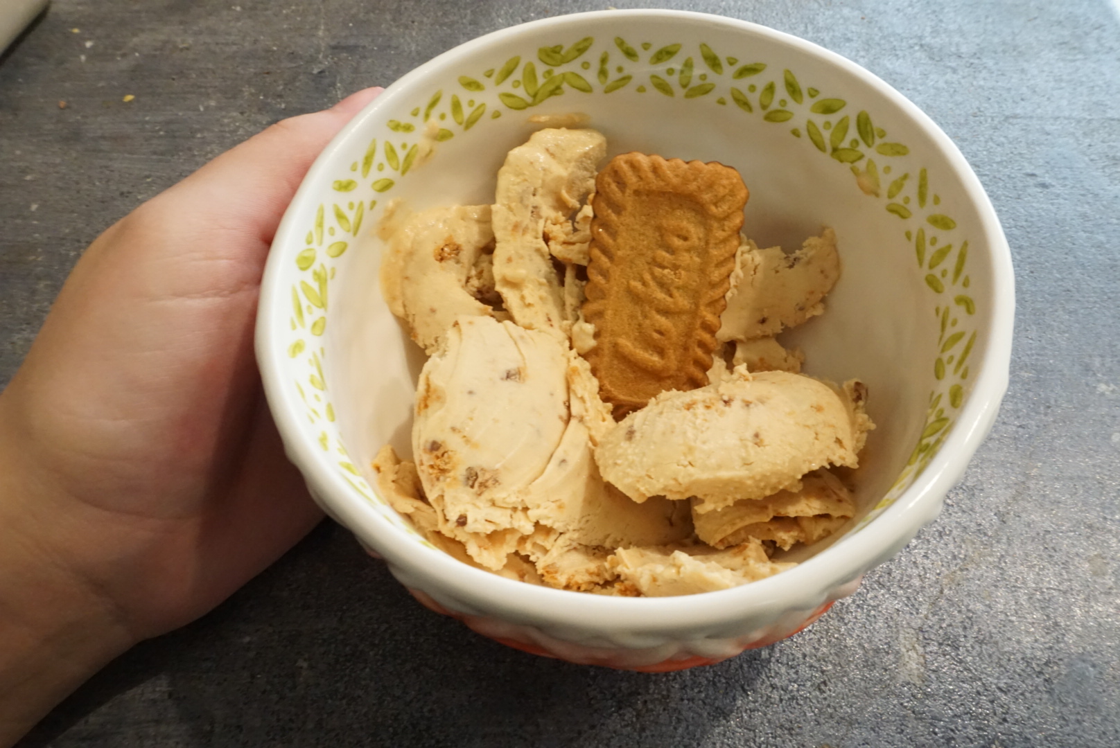 Biscoff Cookie Butter No Churn Ice Cream