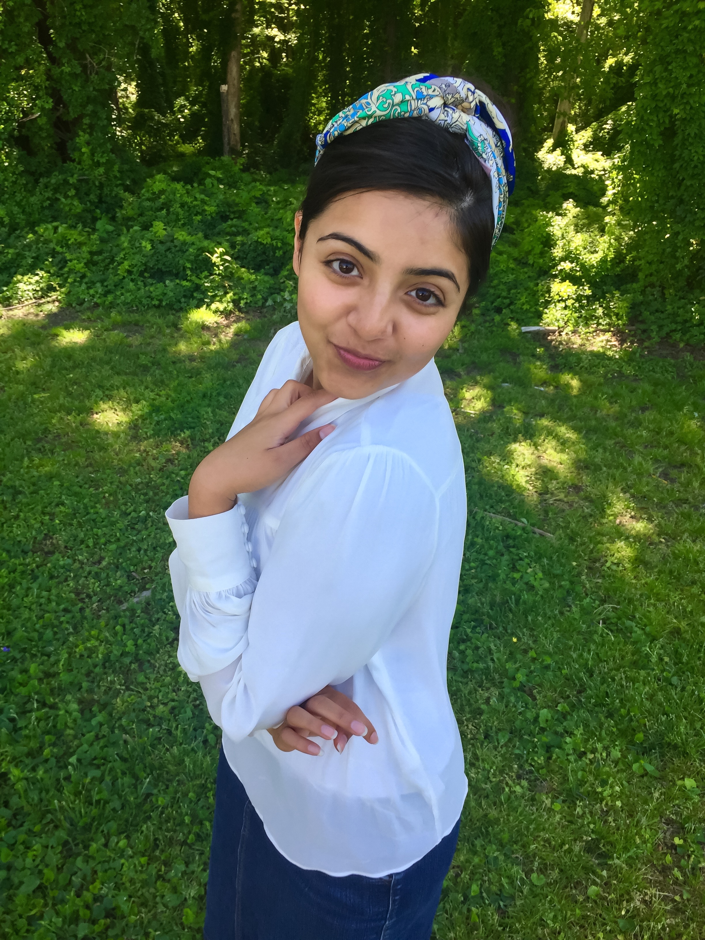 A Flair for Scarves| Modest Outfit Inspo with @KimberDulsi on She's Intentional: The Official Dainty Jewell's Blog