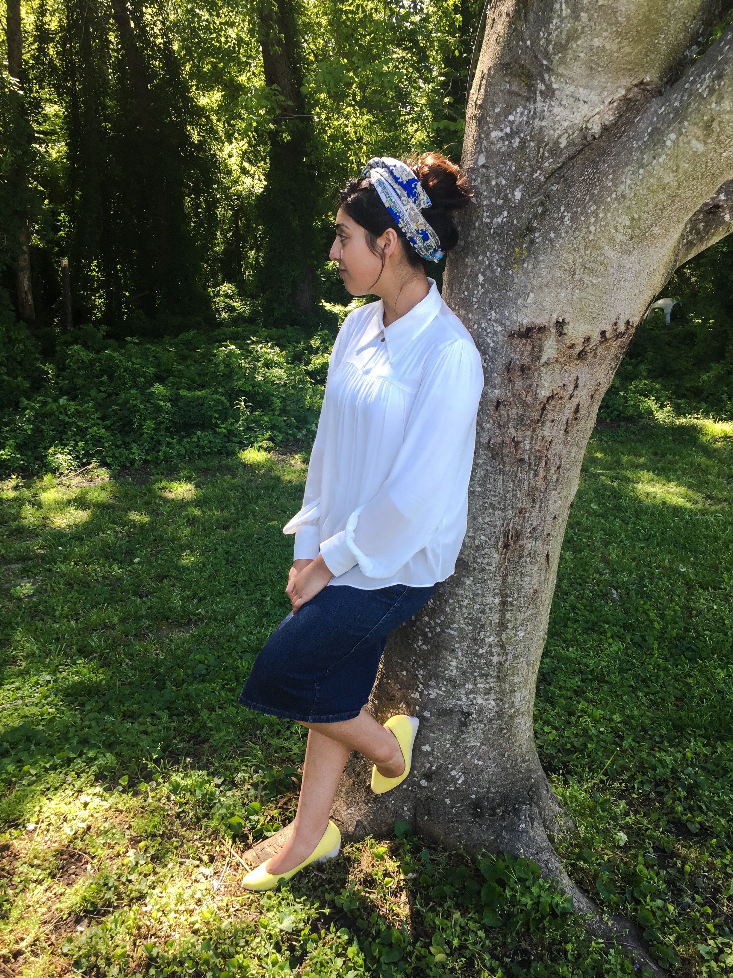 A Flair for Scarves| Modest Outfit Inspo with @KimberDulsi on She's Intentional: The Official Dainty Jewell's Blog