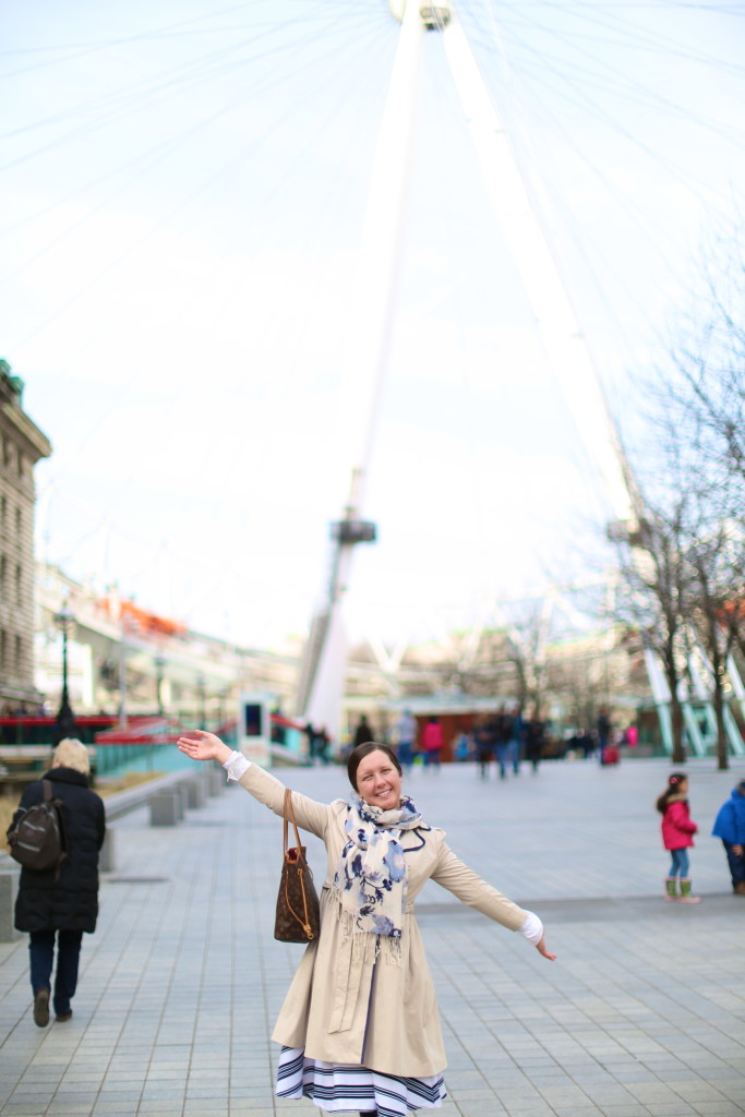 The London Eye | Dainty Jewell's Founder Charity Jewell Walter