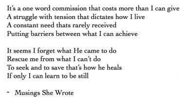 Preview image for article: Being Still 