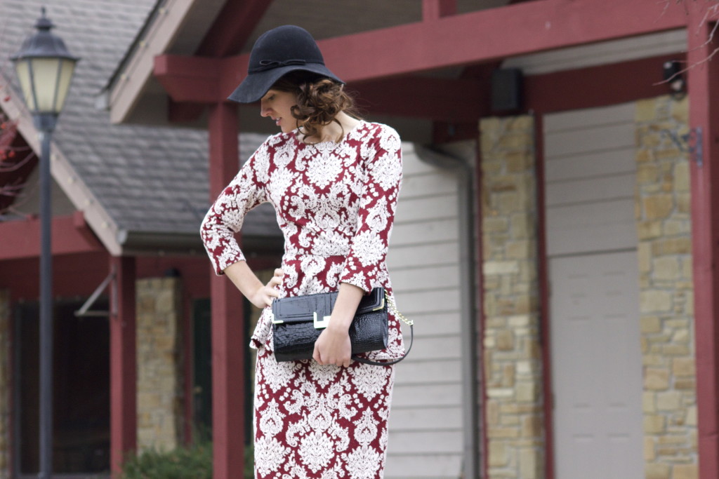 Dainty Jewell's Far Above Rubies Dress modeled by Jessica Wyatt for @ShesIntentional