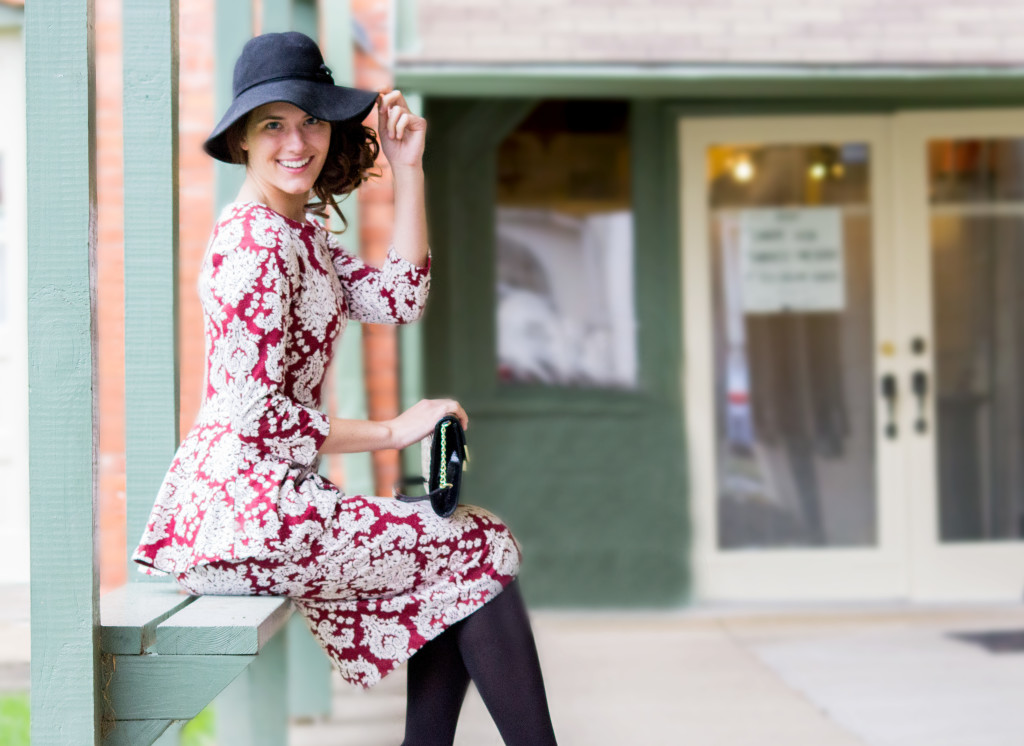 Dainty Jewell's Far Above Rubies Dress modeled by Jessica Wyatt for @ShesIntentional