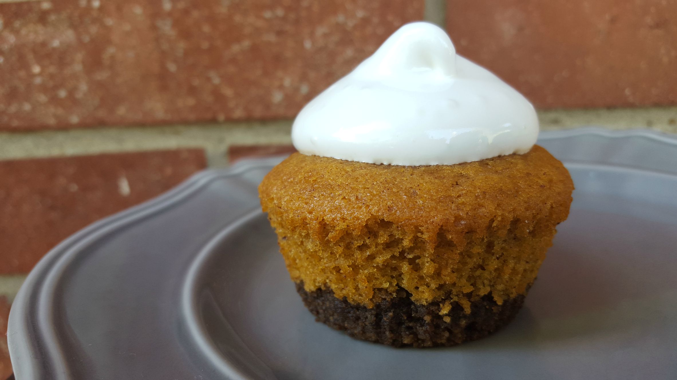Pumpkin S'more Cupcake Recipe on She's Intentional