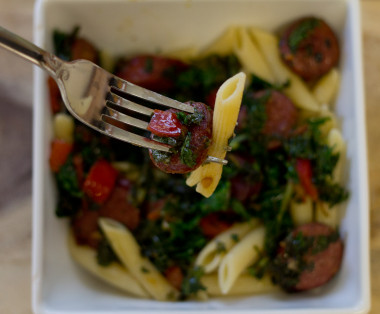 Preview image for article: Sausage and Kale Pasta