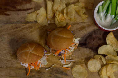 Preview image for article: Buffalo Chicken Sliders