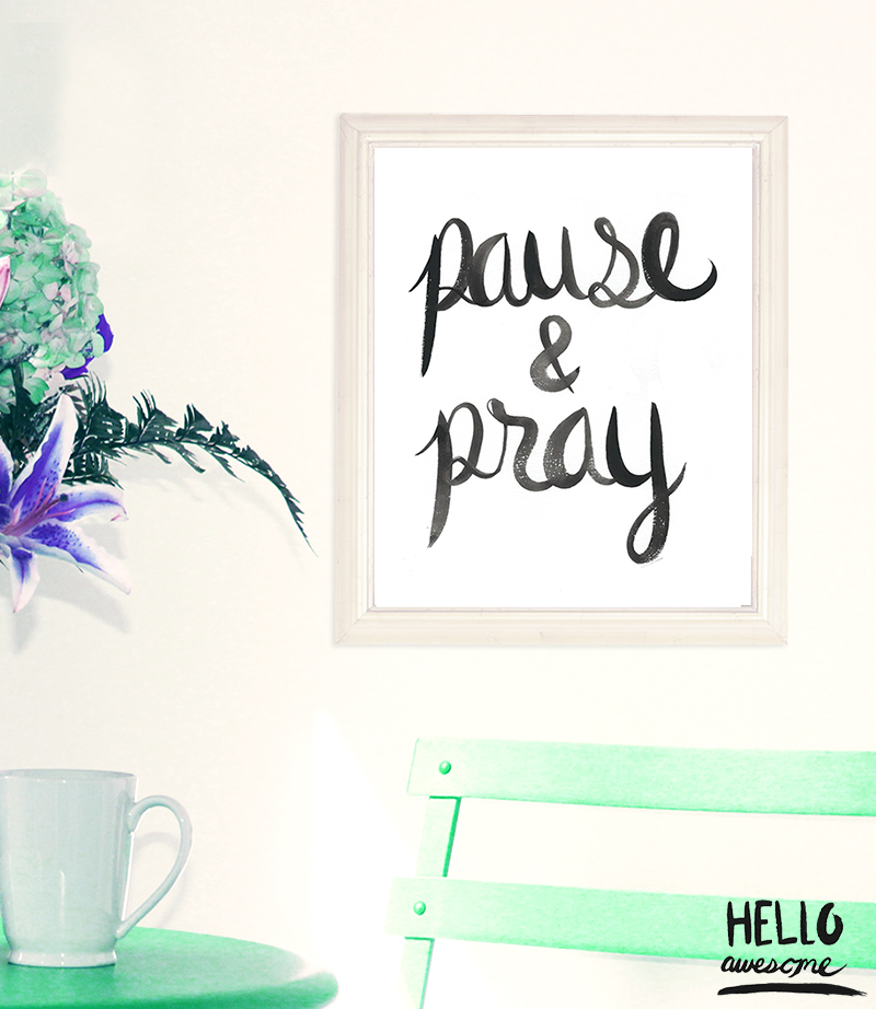 Pause & Pray promo2