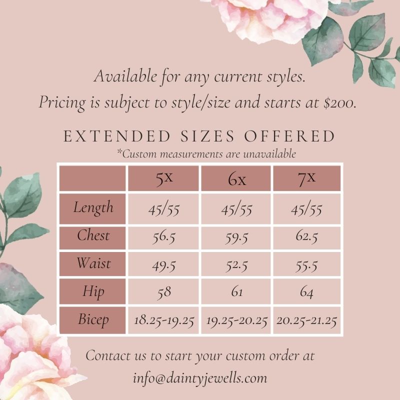 Extended Sizing | Dainty Jewells, Modest Clothing for Women, Girls ...