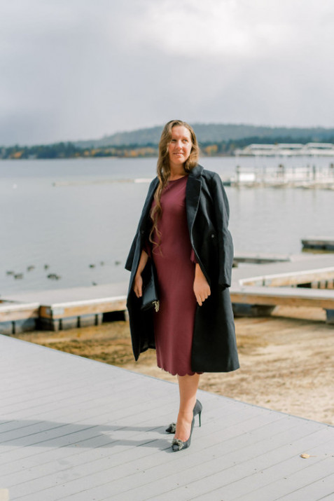 Chic in Scallops Dress (4 Colors)