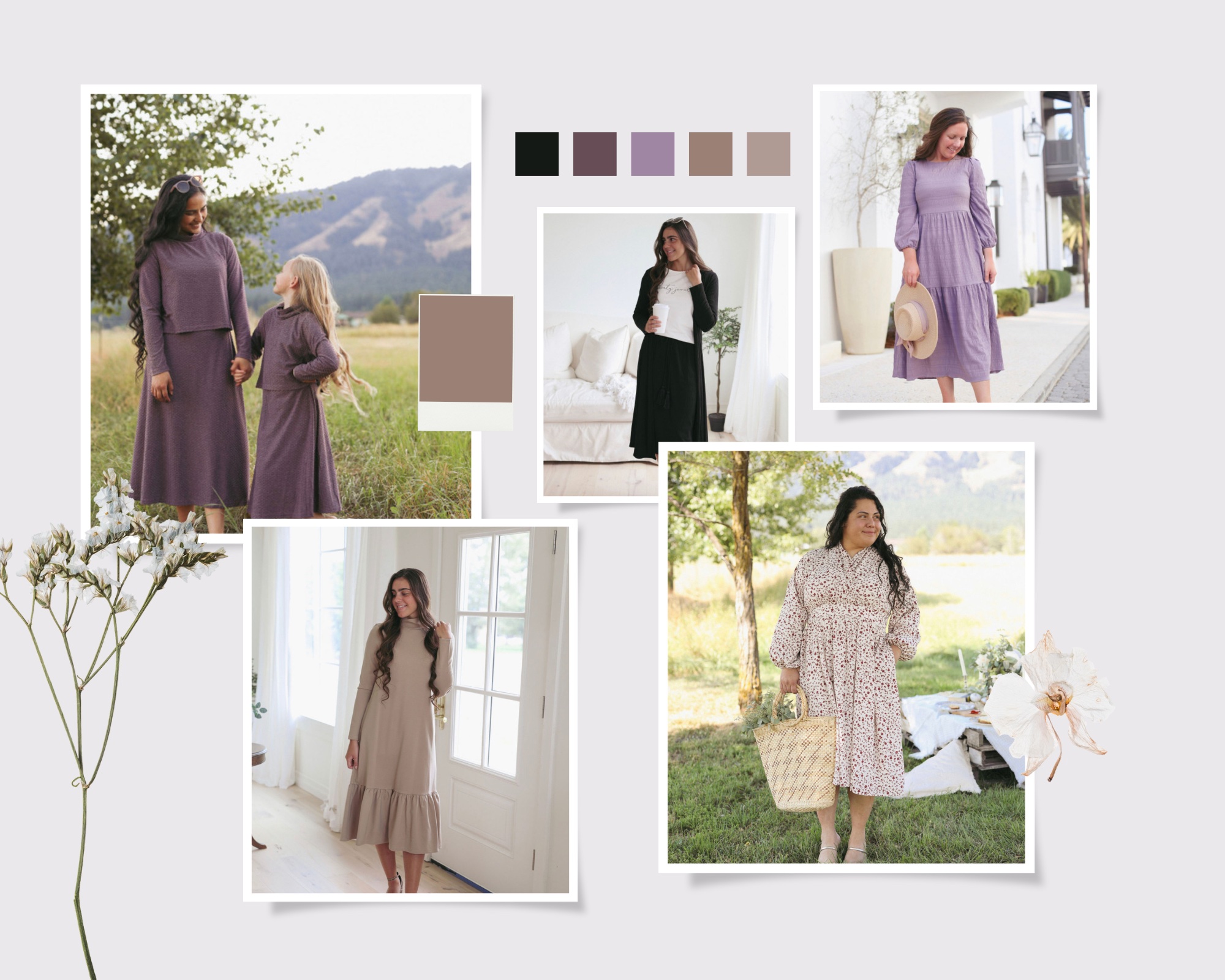 Modest Family Dresses