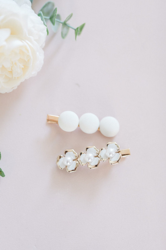 Under the Blossoms Hair Clips