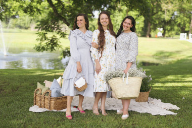 Blooming with Style Modest Nursing Friendly Dresses for Spring Dainty Jewells Modest Clothing for Women Girls Weddings