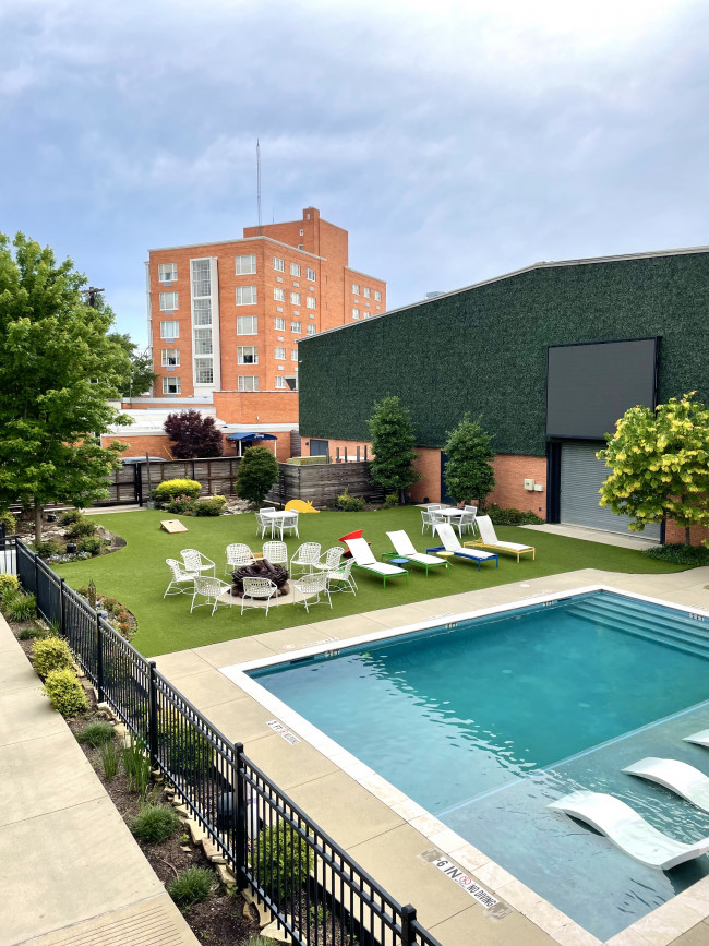 The view from our patio!