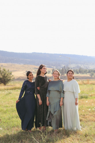 Preview image for article: Finding the Perfect Modest Dress: Emerald and Sage Bridesmaid Gems