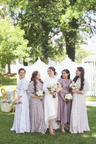 Modest bridesmaids dresses hotsell