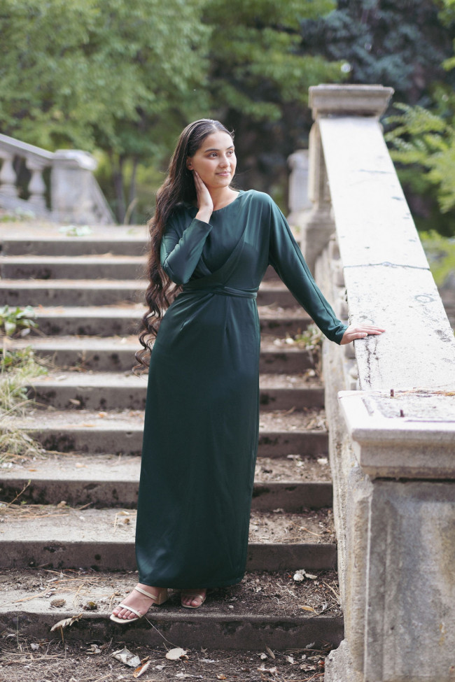 jewel tone bridesmaid dresses Alabama Wedding by Stephen DeVries Jewel Tones Premade Bridesmaid Package features rich shades of emerald Elegant Jewel Tone Bridesmaids Dresses