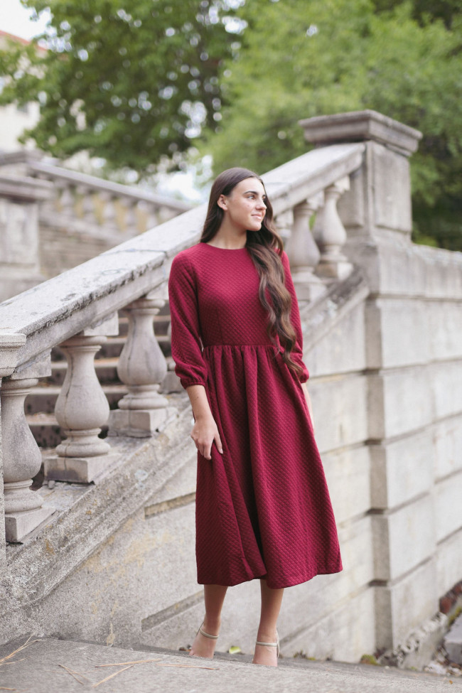 Modest Winter Dresses A Guide to Stylish and Seasonal Outfits Dainty Jewells Modest Clothing for Women Girls Weddings