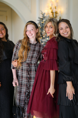 Preview image for article: Modest Holiday Party Outfit Ideas: Shine Bright, Stay Modest