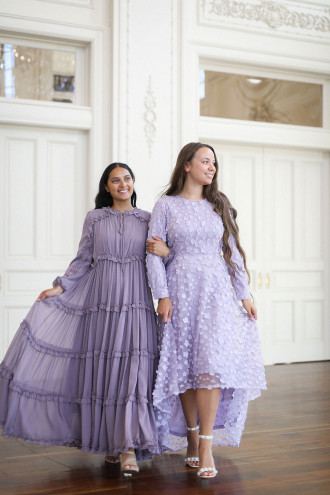 Preview image for article: Spring into Style: Modest Wedding Guest Dresses for the Season of Blooms
