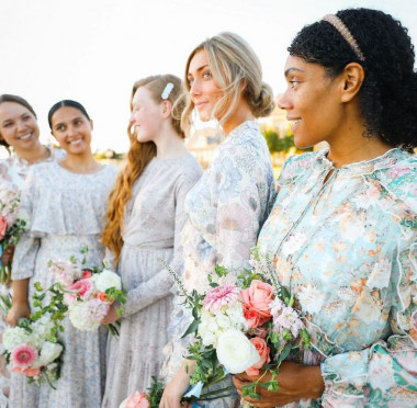Preview image for article: Modest Bridesmaid Styles for Spring Weddings