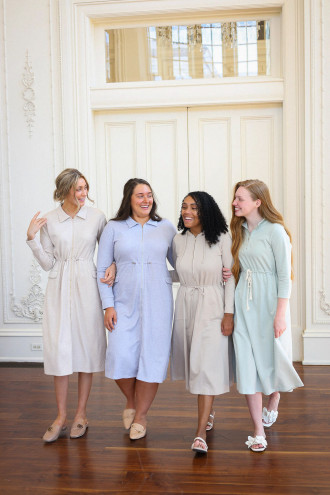 Preview image for article: Spring into Style: Effortlessly Chic Modest Casual Dresses