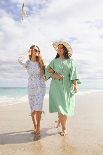 Preview image for article: Dive In, Stroll On: Your Guide to Modest Swim Dresses for Beach-to-Boardwalk Style