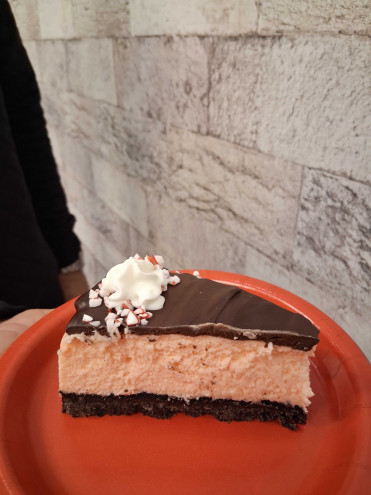 Peppermint Chocolate Cheesecake