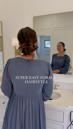 Preview image for article: Super Easy Formal Hairstyle